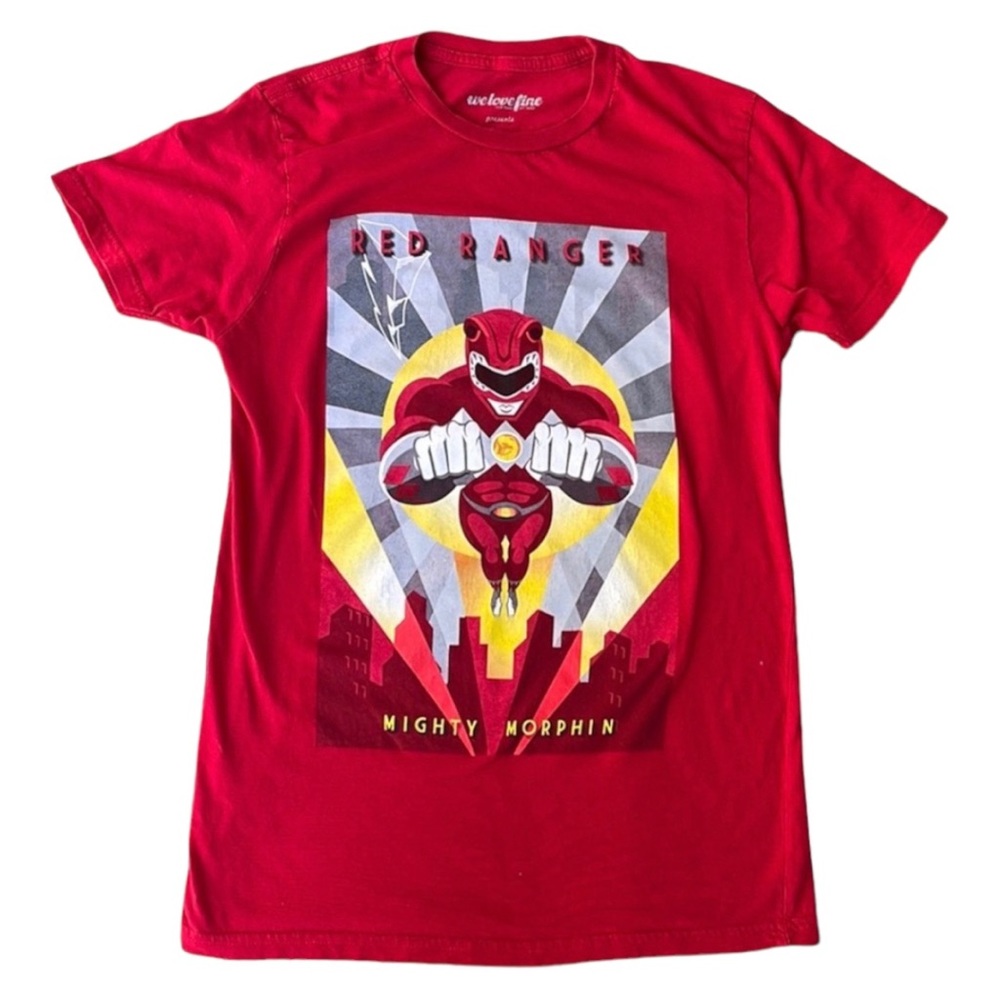 Power Rangers Red Ranger T-shirt - Picture 2 of 7
